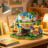Bedee „Creative Earth Village“ statybinių kaladėlių rinkinys, 26 cm 3D plytos, skirtos 14 metų ir vyresniems vaikams, dovana