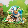 Bedee „Creative Earth Village“ statybinių kaladėlių rinkinys, 26 cm 3D plytos, skirtos 14 metų ir vyresniems vaikams, dovana