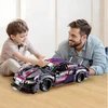 Bedee Konstrukcinių blokelių rinkinys Sportinių automobilių lenktynių modelių vaikų dienos dovana