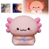 Bedee Naktinė lempa AXOLOTL SILIKONOWA DLA DZIECI LED USB ŚCIEMNIALNA DOTYKOWA