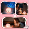 Bedee Naktinė lempa AXOLOTL SILIKONOWA DLA DZIECI LED USB ŚCIEMNIALNA DOTYKOWA