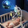 Bedee Nakvynė karuselė GYVŪNAI Nuotolinio valdymo pultas Žvaigždžių projektorius Rattles Tether