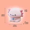 Bedee Silikono Salamander Night Light kelionės dovana vaikams ir suaugusiems