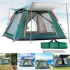 Bedee Turistinė palapinė 3-4 asmenų kempingo palapinė su langu 215x215 automatinė palapinė
