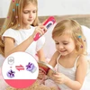 Bedee Violetinis daugkartinis plaukų aksesuaras, skirtas šukuosenoms kurti