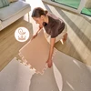 BEIGE Mokomasis porolono kilimėlis BE KVAPAS 173x116cm Lionelo Yoka