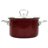 BELIS ECO-CERAMIC puodas 24cm 6,1l su stikliniu dangteliu