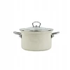 BELIS EMAL PUODAS. SU DANGELIS 3.6L 20CM EKO KREMAS