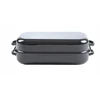 Belis roasting pan 30x17cm enamel, surface 2 parts. sklandžiai