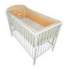 Bello Ochraniacz 420cm do łóżeczka 70x140 Serce Oranžinis