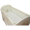 Bello Ochraniacz 420cm do łóżeczka 70x140 Serce ECRU