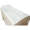 Bello Ochraniacz dookoła łóżeczka 60x120 Serce Baltas
