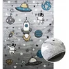 Berfin Vaikiškas kilimėlis Smart Kids 3D 140X190 SPACE PLANET ROCKET vaikui