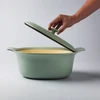 BergHOFF Ketaus puodas žalios spalvos oval RON 28cm