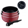 „Bergner Click Cook Raudona Edition“ rinkinys iš 3