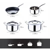 Bergner Puodų rinkinys, plieno 18/10 Masterpro Premium indukcinis