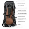 Bergson Magnor 40l: Talpus, lengvas, vėdinamas trekkingo kuprinė, juoda