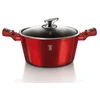 Berlinger Haus BerlingerHaus Metallic Line puodas Burgundy Edition, 24 cm, 4,1 l