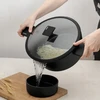 Berlinger Haus Puodas su dangčiu 28cm, 6.1l, matinė juoda