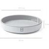 Besisukantis organizatorius 25 cm Lazy Susan virtuvės šaldytuvo prieskoniai