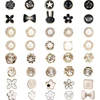 BESIŪLĖS DRABUŽIŲ SAGATOS 9-12 MM METALO ĮVAIRIAS SPALVOS SAGAS 40 Vnt.