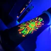 Besthurt UV veido žymekliai vaikams Neoniniai Fluorescent Glow Under UV 10 vnt