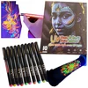 Besthurt UV veido žymekliai vaikams Neoniniai Fluorescent Glow Under UV 10 vnt