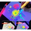 Besthurt UV veido žymekliai vaikams Neoniniai Fluorescent Glow Under UV 10 vnt