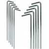 Bestif Silkių smeigtukai palapinei 17cm RINKINYS 10 vnt.
