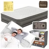 Bestway 69050 pripučiamas dvigulis čiužinys su elektrine pompa 203x152x46cm