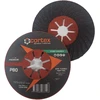 Betono/akmens šlifavimo diskas CORTEX Premium, 125 x 22 mm, P80, fibro