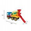 Betono maišyklės žaislas vaikams 38 cm Middle Truck WADER besisukanti kriaušė