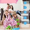 Bez Marki 100 MAGNETINIŲ BLOKŲ INTERAKTYVIŲ KIEMENŲ LAIKOMOJI PRAMOGOS VAIKAMS