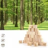 Bez Marki 100X MEDINIŲ KUBŲ BLOKŲ DIY, DIY DIY, DIYMAS