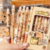 Bez Marki 12vnt Nutrinamas gelinis rašiklis su kapibaros motyvu, 0,5 mm