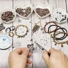 Bez Marki 15600 stiklo karoliukų 24 spalvos 2 mm rinkinys smulkių karoliukų