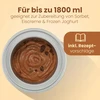 Bez Marki 1,8 L SORBETŲ IR ŠALDYTO JOGURTŲ APARATAS SU LAIKMAČIU