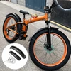 Bez Marki 20" X4.0 storio padangų dviračių sparnai purvasaugių rinkinys, purvasaugiai
