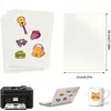 Bez Marki 20x lipnūs permatomo popieriaus vinilo plėvelės lipdukai, skirti A4 spausdinimui