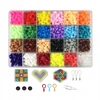 Bez Marki 24 spalvų 5 mm spalvingų Hama Perler saugiklių karoliukų rinkinys vaikams „pasidaryk pats“, 1 stilius