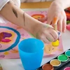 Bez Marki 30x DAŽYMO KEMPINIŲ ŠEPETĖLIAI VAIKŲ PIEŠIMO RINKINYS