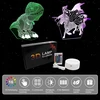 Bez Marki 3D DINOZAUR + JEDNOROŻEC Naktinė lempa LED 7 USB/BATERIE + Pultas 16 KOLORÓW
