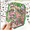 Bez Marki 3D lipdukai TIKTOK NAMAS ROOMBOX SCENE ROOM MINI WORLD HOME