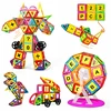 Bez Marki 3D MAGNETINIAI KONSTRUKCINIAI KLUOKLIAI VAIKAMS, UGDYMO 114 vnt. + DOVANA