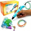 Bez Marki 3D rašiklis vaikams, 3D spausdinimo žaislas, dovana, USB, mėlyna