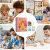 Bez Marki 3IN1 STILISTŲ KŪRYBINIS RINKINYS VAIKAMS DOVANA SUKURKITE SAVO PRINCESĘ