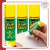 Bez Marki 3x AMOS mokyklinių biuro klijų lazdelių rinkinys 35g ORIGINALAS SU PURPURINE