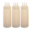 Bez Marki 3x Spice squeeze buteliukai su mažu smailiu antgaliu Baltas spice