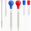 Bez Marki 4 VIENETŲ PIPEČIŲ RINKINYS 5ml 10ML STIKLINĖ MEDŽIAGA, NAUDOJAMA PAKARTOTINĖ