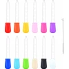 Bez Marki 5ml PIPETINĖ 12Vnt. SLIKONINĖ PLASTIKO LABORATORINĖ VIRTUVĖ